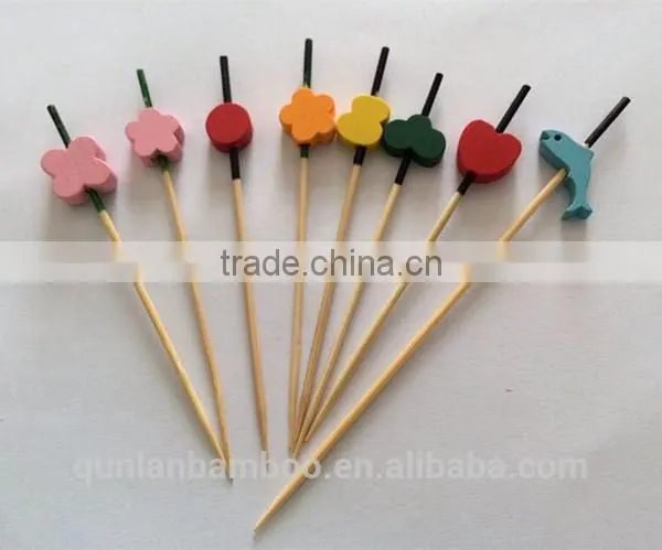 High quality antique bamboo stick with ball