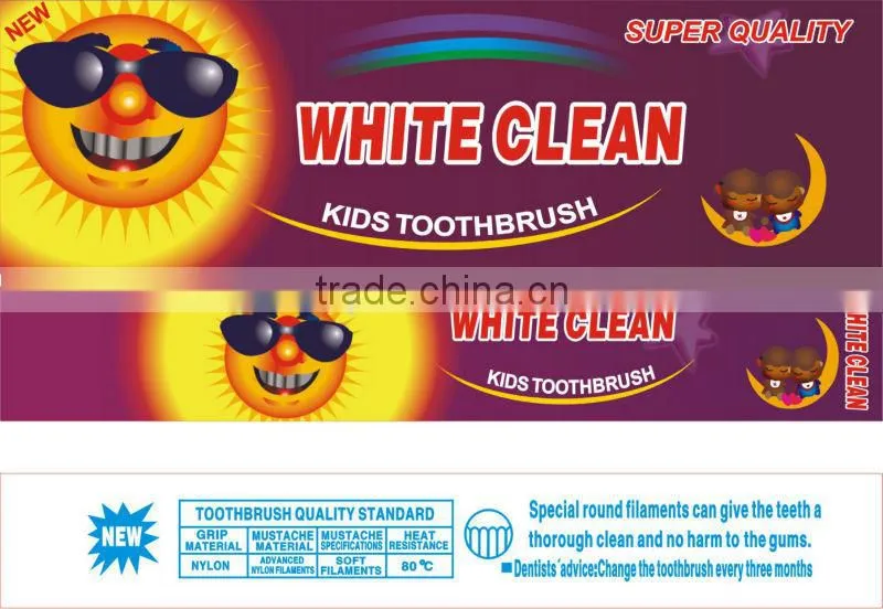 africa white clean cute kids toothbrush