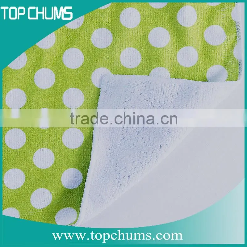 Wholesale 2015 the Newest design High absobent printed microfiber beach towel