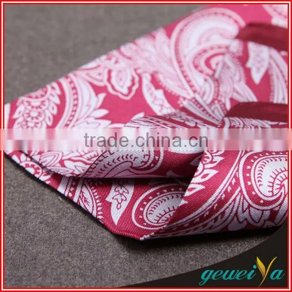 Luxury Suit Flower Printed Silk Handkerchief
