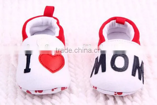 Fashion Cotton Soft Sole Skid Proof Cute Kids Girl Toddler shoes