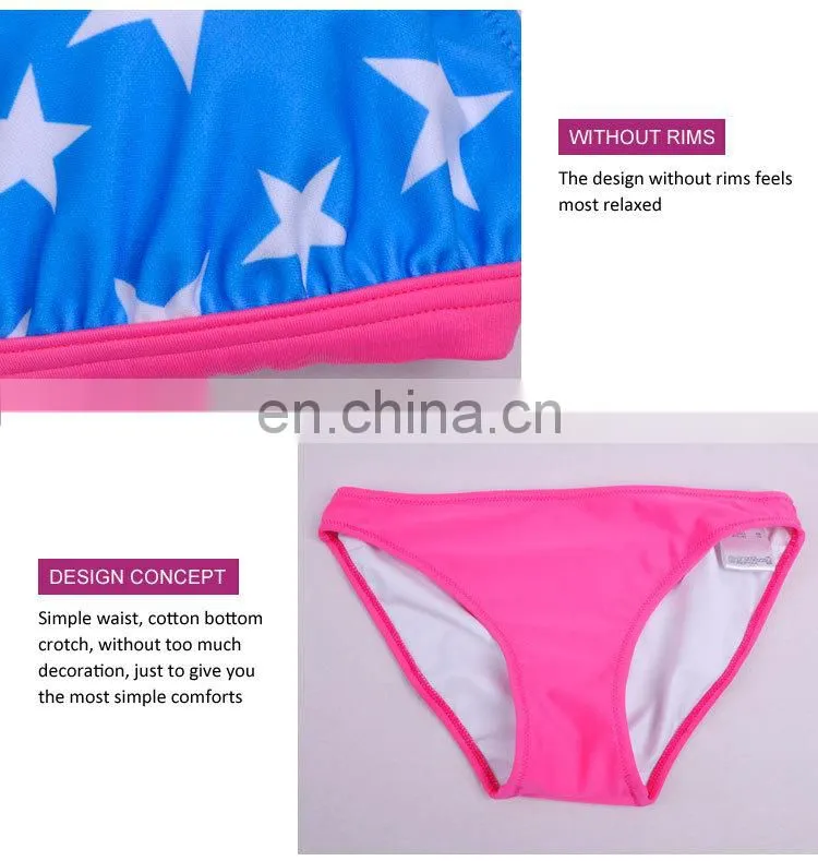 Customized LOGO Gorgeous Women Printed Thong Bikini