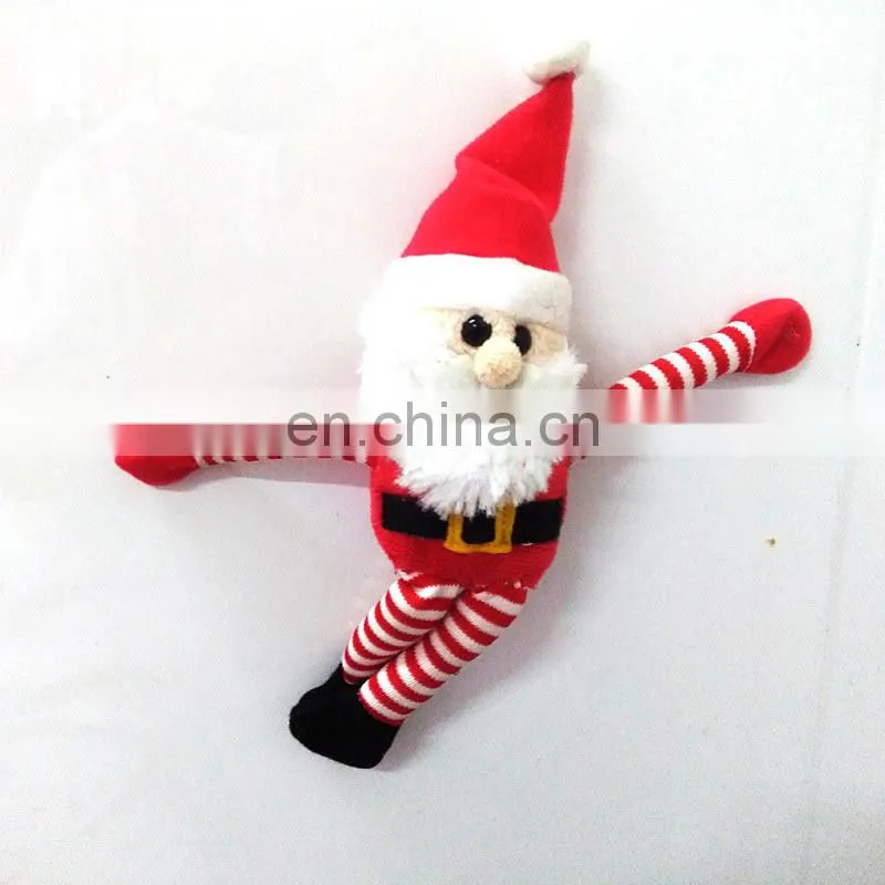 Promotional Soft Stuffed Plush Christmas Snowman Fridge Magnet Toys