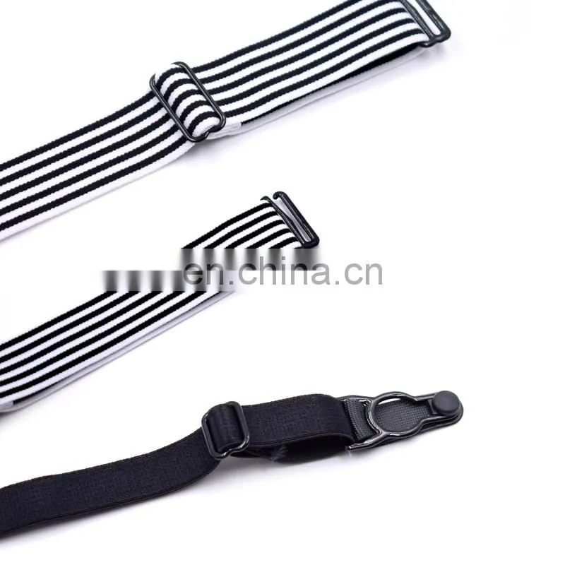 Wholesale mens new style shirt suspenders shirt stays holders
