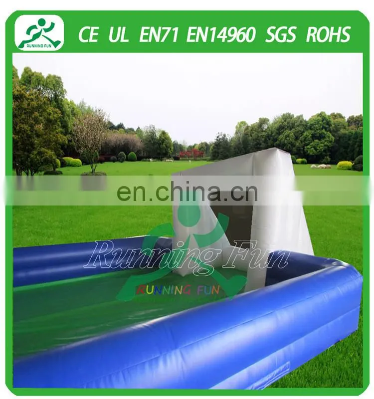 inflatable football field, inflatable soccer field, inflatable football pitch outdoor for school games