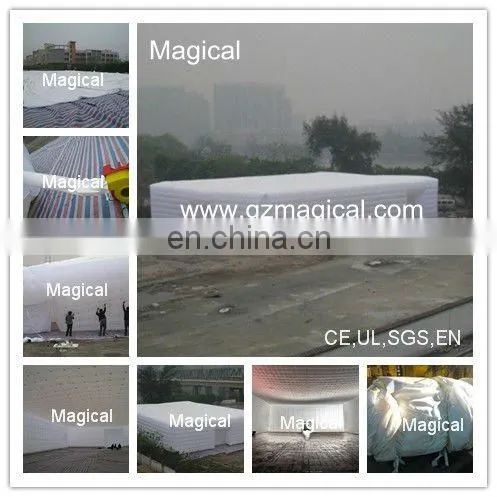 cube inflatable with lighting