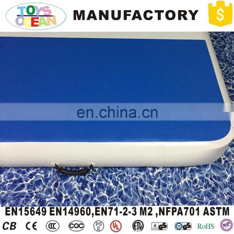inflatable gym mat,factory directly supply inflatable air track ,inflatable air mattress for gym training for sale