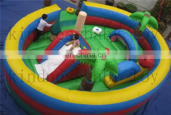 Hot! inflatable clown theme castle, inflatable clown funcity, amusement park for outdoor
