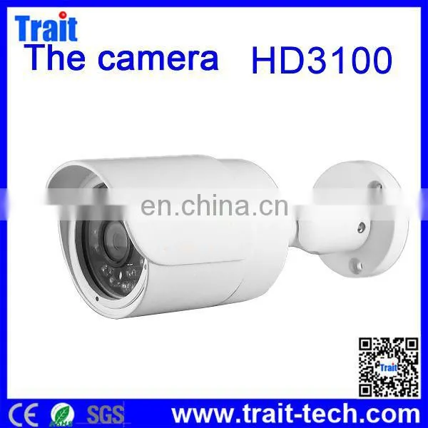 High Quality 2.0 Megapixel HD Network 10m Mini IR-Bullet IP Camera with Night Vision with Onvif POE