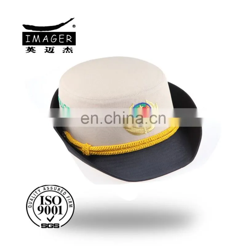 Women's wool military uniform cap