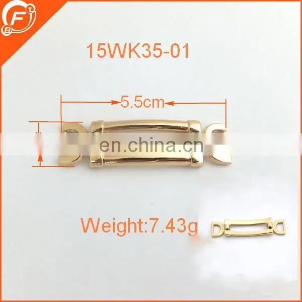gold metal garment accessories for wholesale