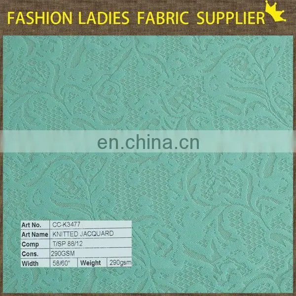 glove top-one china tea knitted jacquard fabric high quality faric made in china
