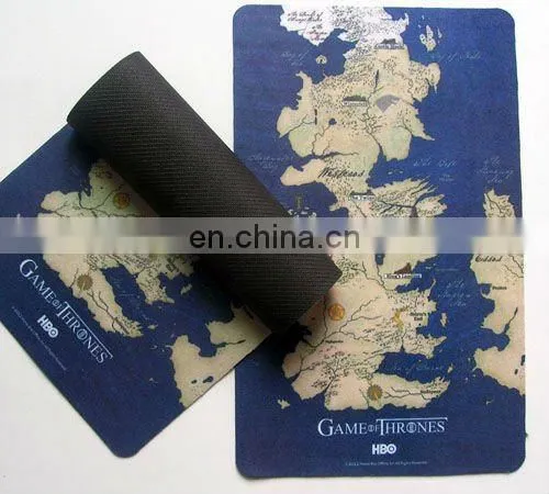 Soft microfiber sublimation laptop mouse pad