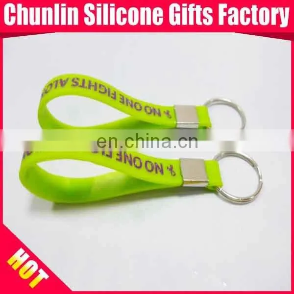Custom silicone rubber keychains