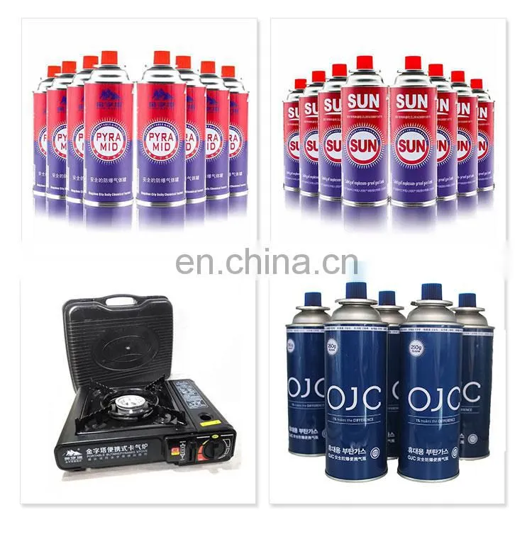 Aerosol Can Empty Camping Refill Butane Gas Cartridge Canister