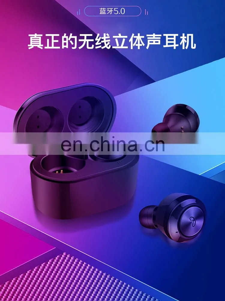 B168 True Wireless TWS Earphones V5.0 Earbuds Hifi Noise Cancelling Sports Headset Headphones