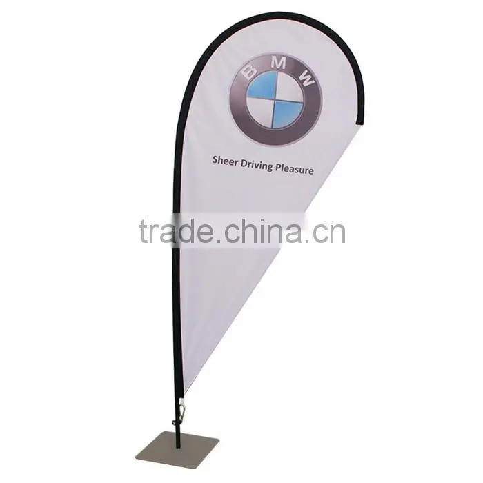 Cheap Custom decorative feather flag,beach flag for advertising