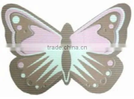 bathroom mat butterfly shape bath mat