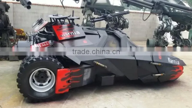 giant iron motif robot car model for holiday