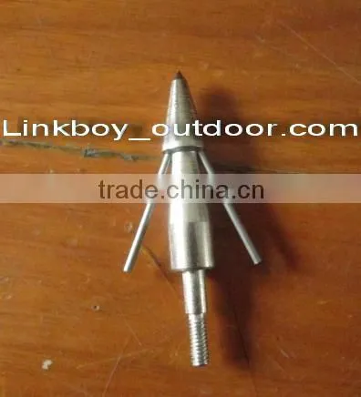 Linkboy classical bowfishing point 37g /w thread and socket OD 10mm