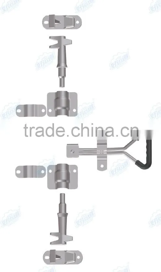 163932 Truck lorry body door latch types