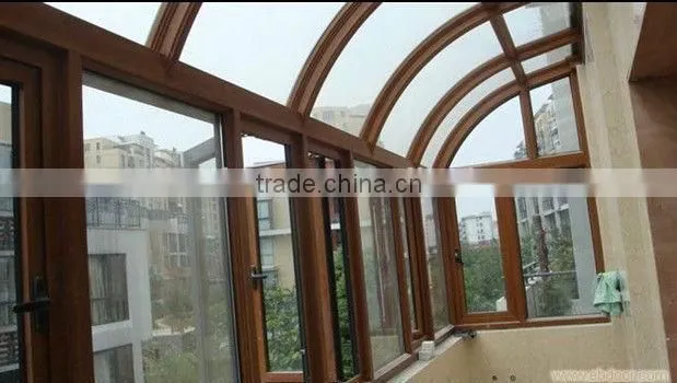 aluminium terrace glass sunroom modern style for house