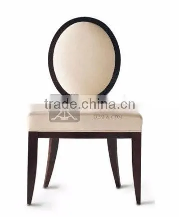 DC-049 Elegant Round Back Oak Furniture Dining Chair