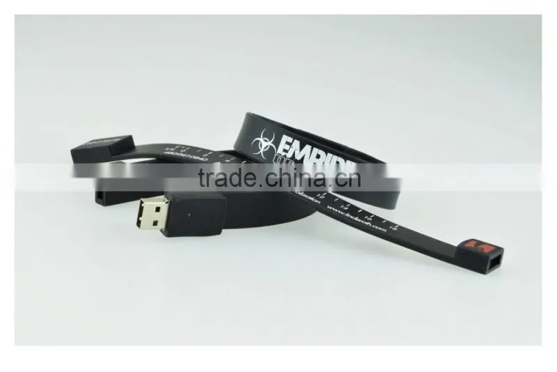 New products to sell 2016 bracelet usb 3.0 flash drive