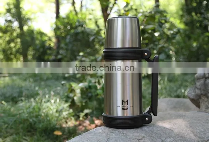 800ml and 1100ml large double wall stainless steel insulated thermos flask