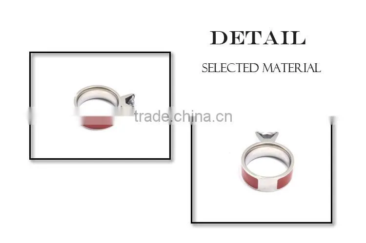 New products 2015 silver rings fashion rings jewelry stainless steel ring
