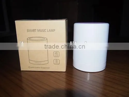 Home application HiFi speaker OE-1603 Colorful Bluetooth Speaker With LED Light