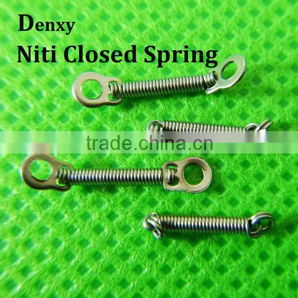 Dental supply dental orthodontic spring / 2 both bigger ring close springs with CE,ISO and FDA