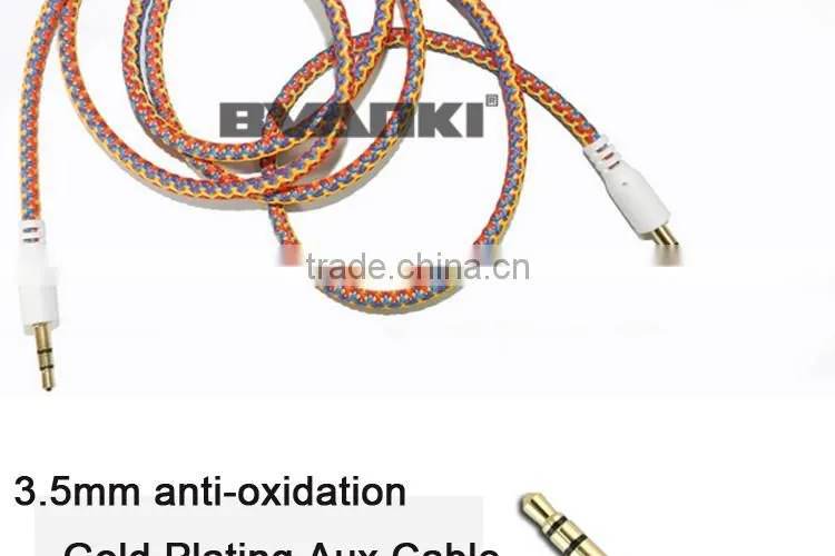 2016 top selling products in alibaba pure copper 3.5mm stereo male to male audio aux cable alibaba co uk free sample