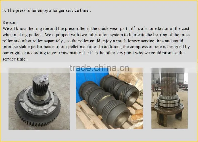 centrifugal efficient wood pellet mill and wood pellet production line hot exported to russia
