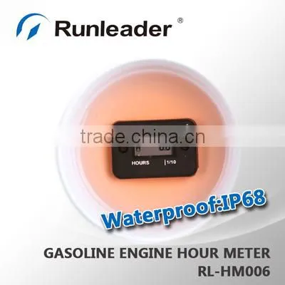 Waterproof Digital LCD Inductive Hour Meter for motocross jet boat motorcycle marine jet ski pit bike dirt bike atv outboard ATV