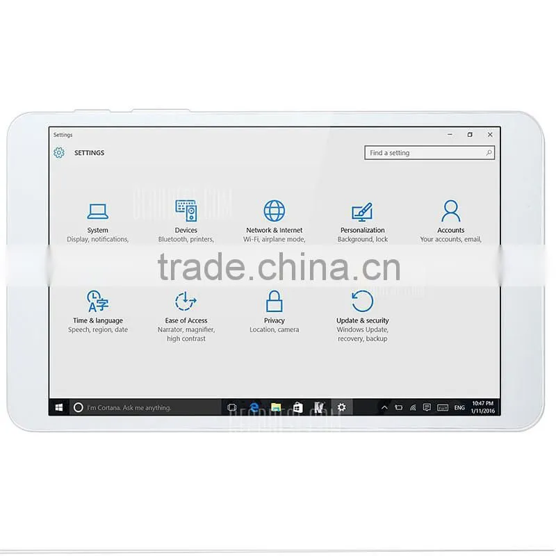 Onda V820w Quad Core 2G 32G 8 inch 1280X800 Intel IPS Screen Operating system windows10 tablet pc usa
