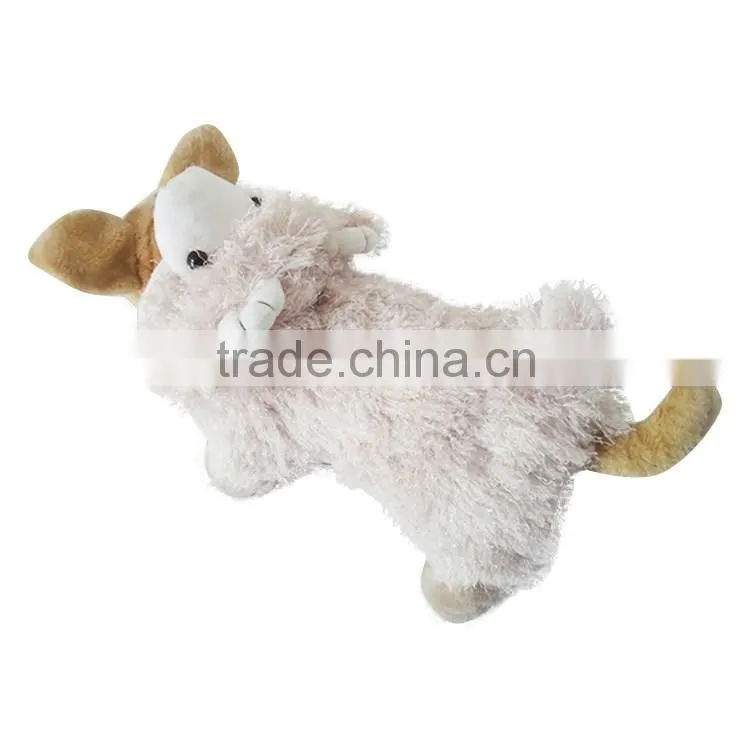 Solid suede noble beige pet dog clothes