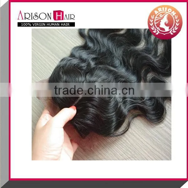 2016 new sale free shipping body wave 100% Brazilian virgin hair lace closure