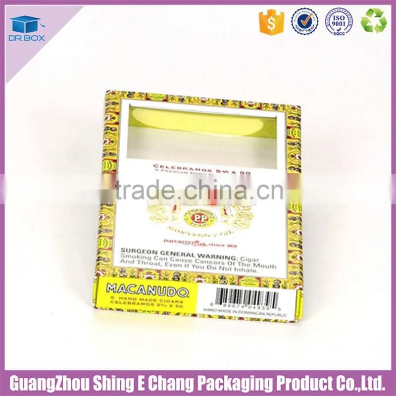 China Manufacture Luxury cigarette carton box
