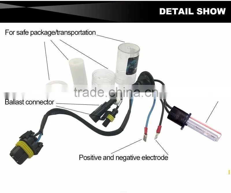 Wholesale car accessories single beam bulb HID xenon H1