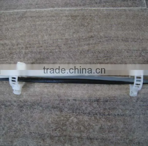 Plastic cable holder clip