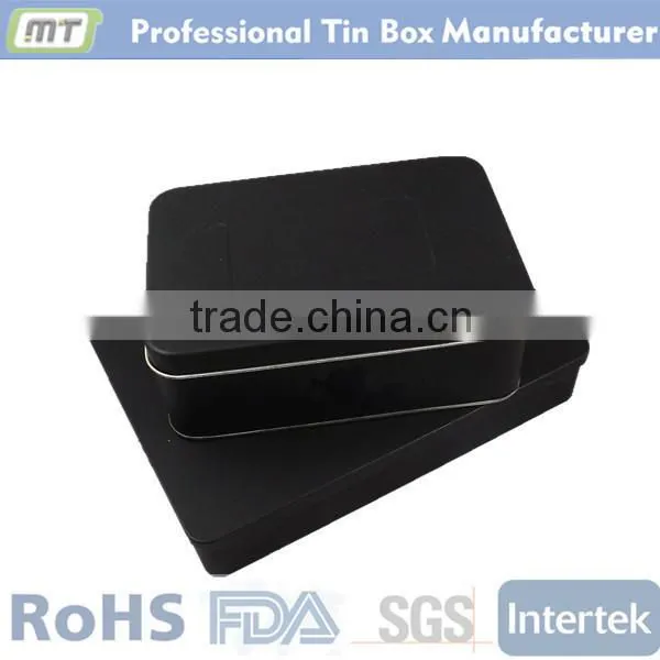customized black tin cans wholesale