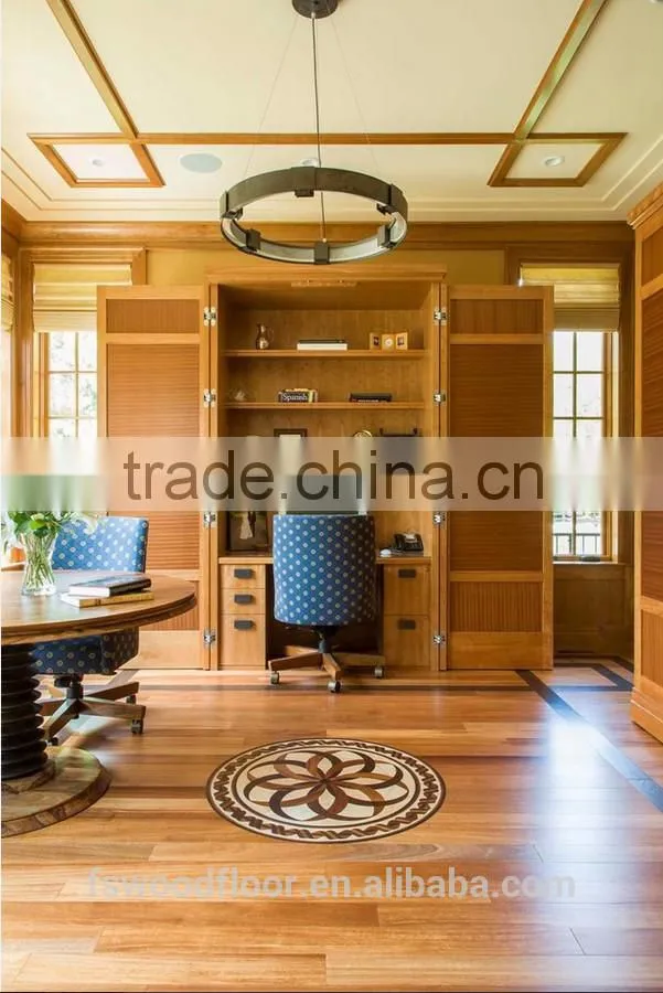 popular wood flooring - geometric patterned engineered wood flooring