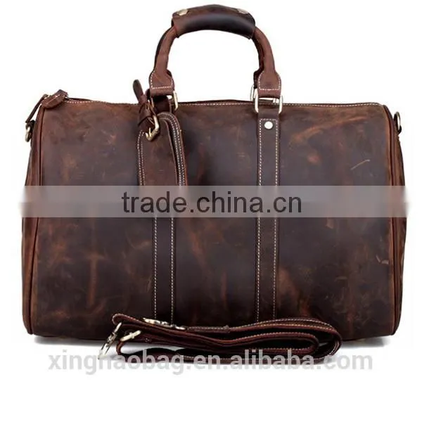 Guangzhou Factory Leather Bag Travel Bag Wholesale 2014