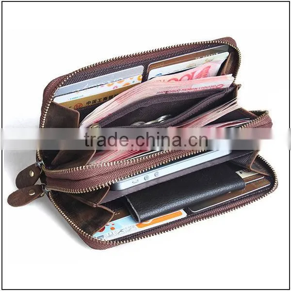 2014 OEM design your own wallet brand wallet