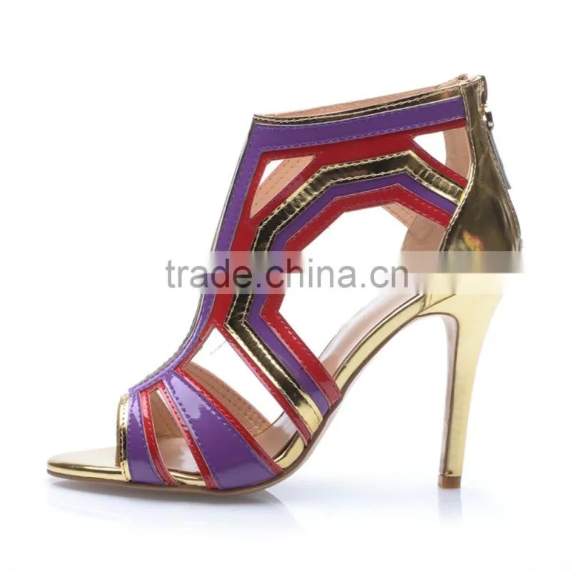 Latest Custom Made Lady Leather Spring Sandals, Top Designer Branded Name Ladies Sandals