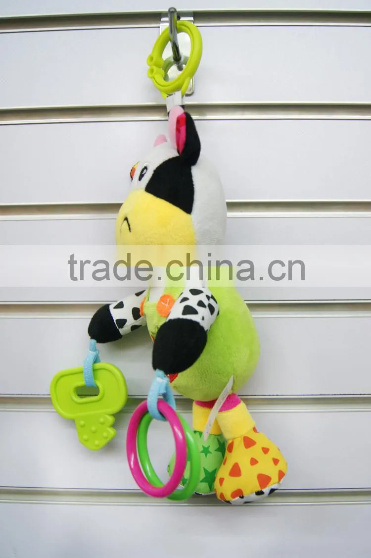 Babyfans China Wholesale Plush Music Teether Stuffed Best Quality Toys For Baby