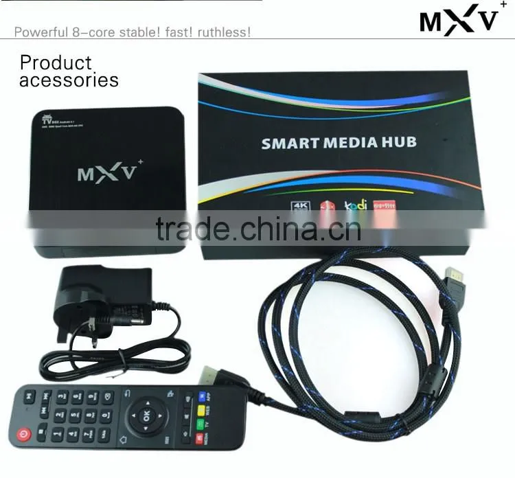 DHL Free Google Android 5.0 Amlogic S905 Quad Core Android TV Box , OTT TV Box ,iLepo Android TV Box