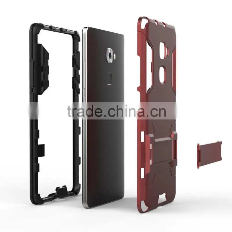Shell with Stents TPU+PC Back Cover Case For Huawei mate s MT-4790