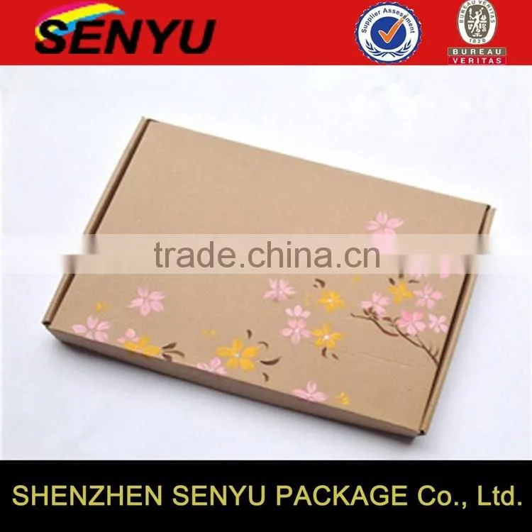 Eco Custom Made Recylable Hard Paper Gift Box Wholesale